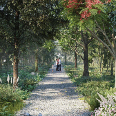 Forest-themed luxury villa plots in Godrej Aravya Estate, Doddaballapura, North Bangalore