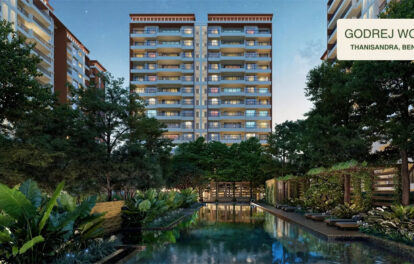 Godrej Woods Thanisandra Main Elevation