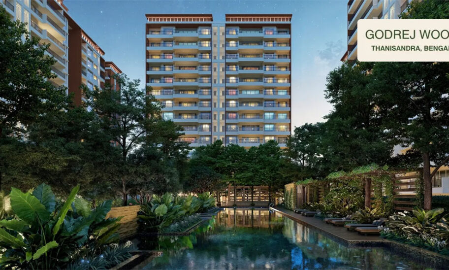 Godrej Woods Thanisandra Main Elevation
