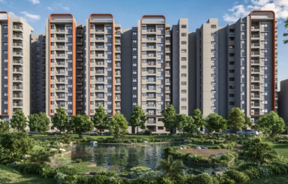 TVS Emerald Altura Sathanur luxury apartment elevation North Bangalore premium high rise near airport
